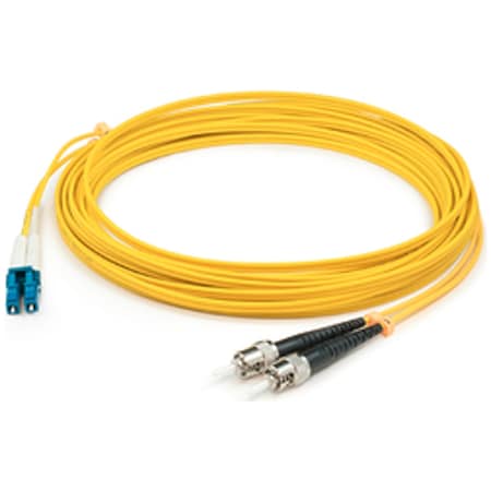 Add-On This Is A 1M Lc (Male) To St (Male) Yellow Duplex Riser-Rated Fiber ADD-ST-LC-1M9SMF